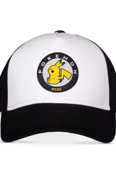 Difuzed: Pokémon Baseball Cap Pikachu Black & White