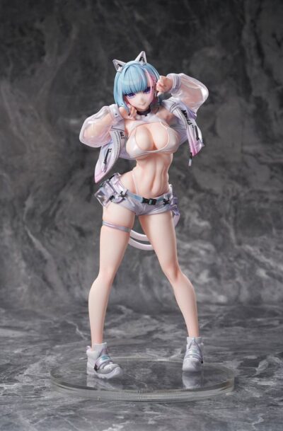 Bibi Buttons: Original Character PVC Statue 1/6 Kin Mirai Nekomata Miu DX Ver. 26 cm