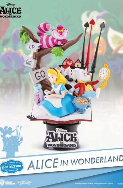 Beast Kingdom Toys: Alice im Wunderland D-Select PVC Diorama 15 cm