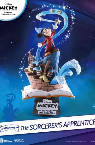 Beast Kingdom Toys: Micky Beyond Imagination D-Stage PVC Diorama The Sorcerer’s Apprentice 15 cm