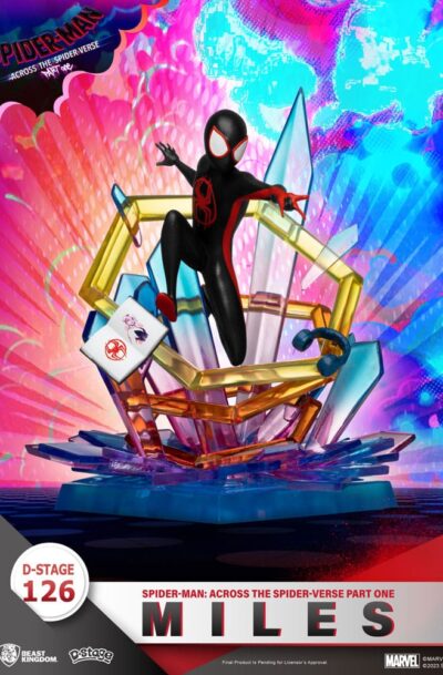 Marvel D-Stage PVC Diorama Spider-Man: Across the Spider-Verse Part One-Miles 15 cm