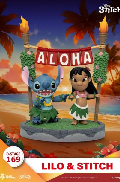 Beast Kingdom Toys: Lilo & Stitch D-Stage PVC Diorama Lilo & Stitch 16 cm