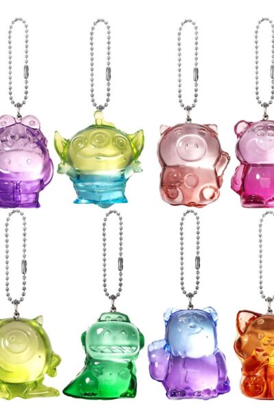 Beast Kingdom Toys: Pixar Sweet Treats Series Schlüsselanhänger 8er-Pack 4 cm