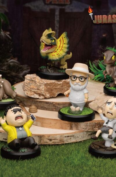Beast Kingdom Toys: Jurassic Park Mini Egg Attack Figuren Jurassic Park Series Set 10 cm
