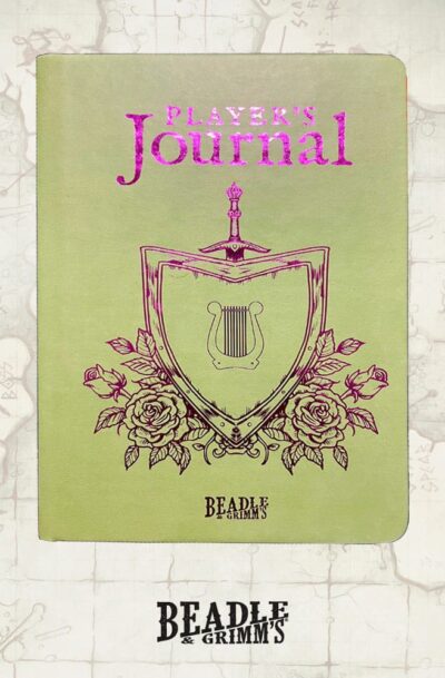 Beadle & Grimm´s: Notizbuch A5 Player’s Journal Sage Green Shield