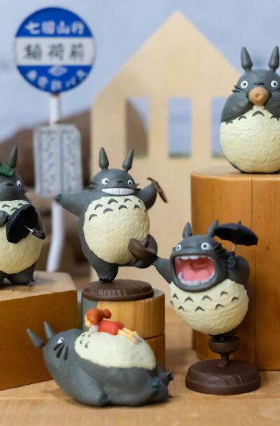 Benelic: Mein Nachbar Totoro Minifiguren Totoro 2 5 cm Display (6)