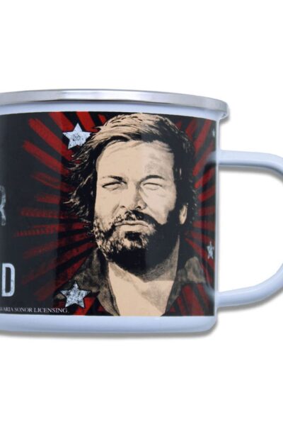 Blechwaren Fabrik Braunschweig: Bud Spencer Emaille Tasse The Legend