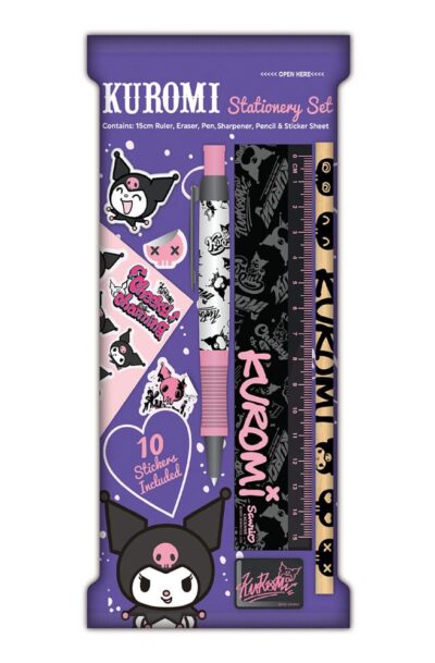 Blue Sky Studios: Sanrio Schreibset 6er-Pack Kuromi