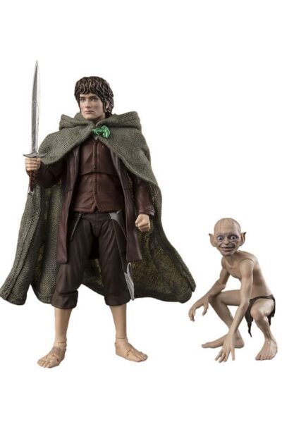 Bandai Tamashii Nations: Herr der Ringe S.H. Figuarts Actionfiguren Frodo Beutlin & Gollum