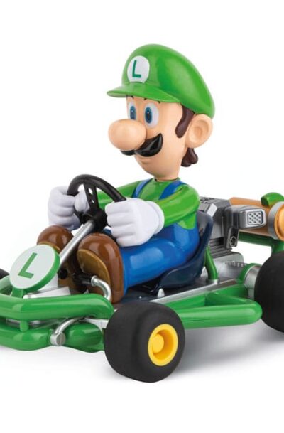 Carrera: Super Mario Kart RC Ferngesteuertes Auto 1/18 2,4GHz Pipe Kart Luigi