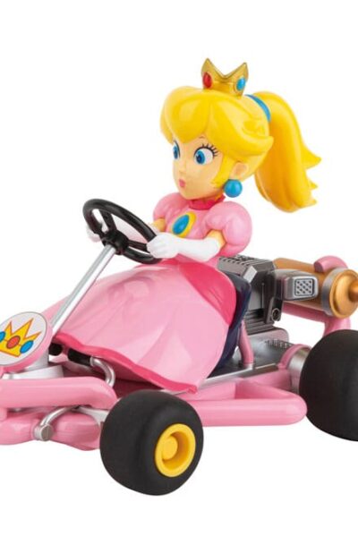 Carrera: Super Mario Kart RC Ferngesteuertes Auto 1/18 2,4GHz Pipe Kart Peach