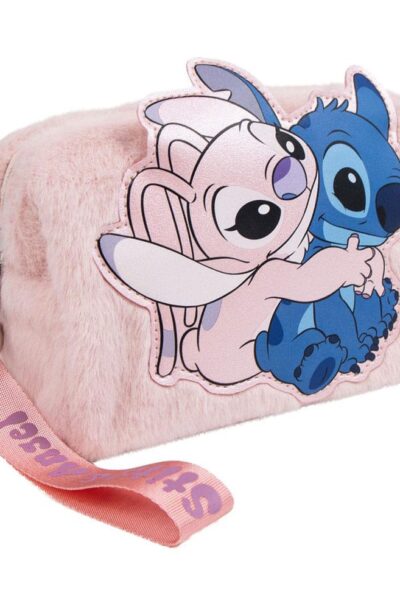 Cerdá: Lilo & Stitch Kosmetiktasche Stitch & Angel Rosa
