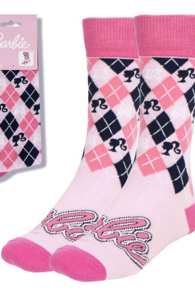 Cerdá: Barbie Socken Logo Pink 36-43