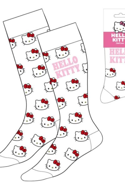Cerdá: Sanrio Socken Hello Kitty Face White 36-43