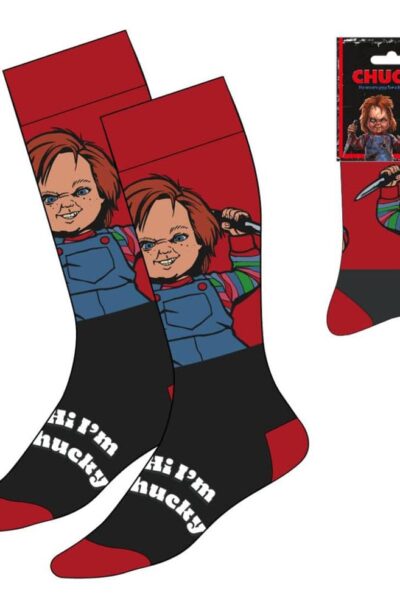 Cerdá: Chucky Socken Hi I´m Chucky 38-45