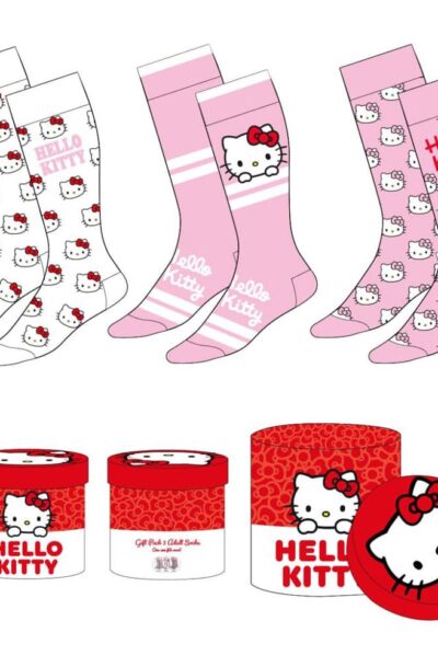 Cerdá: Sanrio Socken 3er-Pack Hello Kitty 36-43