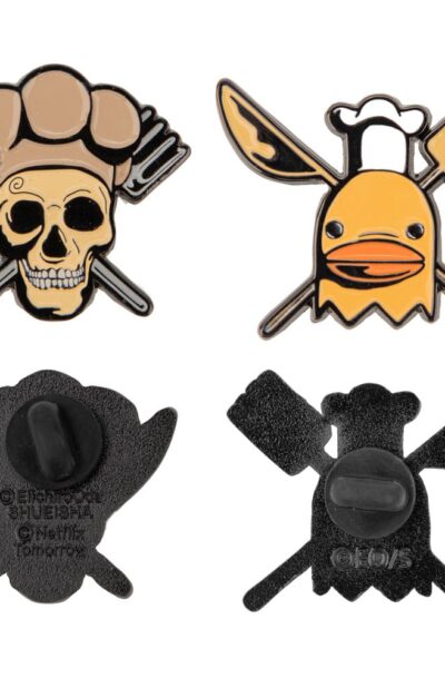 Cinereplicas: One Piece Ansteck-Pins 2er-Pack Sanji & Zeff