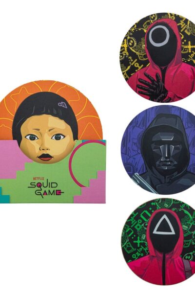 Cinereplicas: Squid Game Untersetzer 4er-Pack