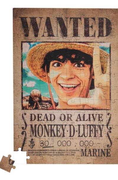 Cinereplicas: One Piece Magnetic Puzzle Wanted Luffy