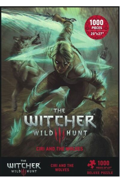 Dark Horse: Witcher 3 Wild Hunt Puzzle Ciri und die Wölfe