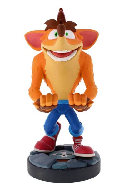 Exquisite Gaming: Crash Bandicoot Cable Guys Lade-Halter New Crash Bandicoot 20 cm
