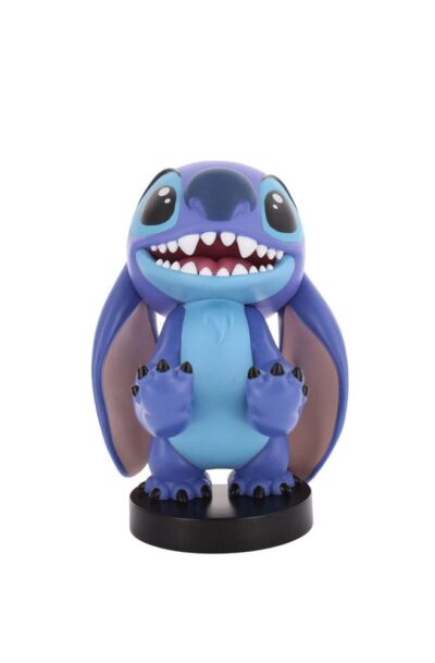 Exquisite Gaming: Lilo & Stitch Cable Guys Lade-Halter Smiley Stitch 21 cm