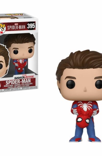 Funko: Spider-Man POP! Games Vinyl Figur Unmasked Spider-Man 9 cm