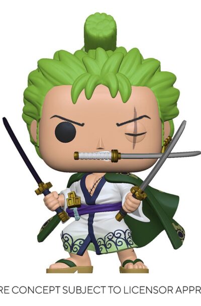 Funko: One Piece POP! Animation Vinyl Figur Roronoa Zoro 9 cm