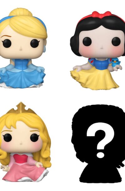 Funko: Disney Princesses Bitty POP! Vinyl Figuren 4er-Pack Cinderella 2,5 cm