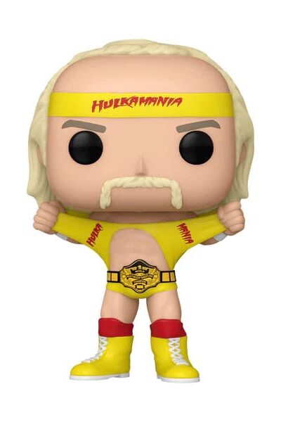 Funko: WWE POP! Vinyl Figur Hulkamania w/belt 9 cm