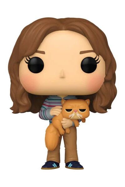 Funko: Harry Potter POP & Buddy! Movies Vinyl Figur Hermione w/Crookshanks 9 cm