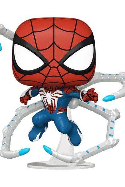 Funko: Spider-Man 2 POP! Games Vinyl Figur Peter Parker Suit 9 cm