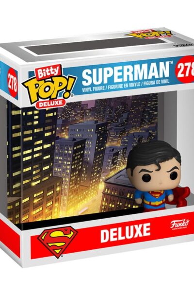 Funko: Superman Bitty POP! Deluxe Vinyl Figuren Superman(Gargoyle) Display (12) 2,5 cm