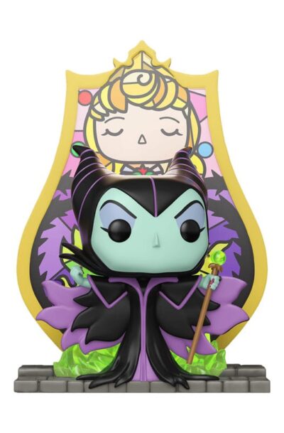 Funko: Disney POP! Deluxe Vinyl Figur Maleficent (Glass) 9 cm