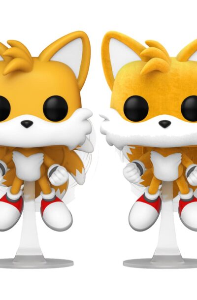 Funko: Sonic The Hedgehog POP! Games Vinyl Figuren Tails(Flying)(FL) w/CH 9 cm Sortiment (6)