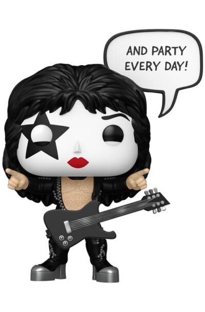 Funko: KISS POP! Sayings Vinyl Figur The Starchild(R&R All Night) 9 cm