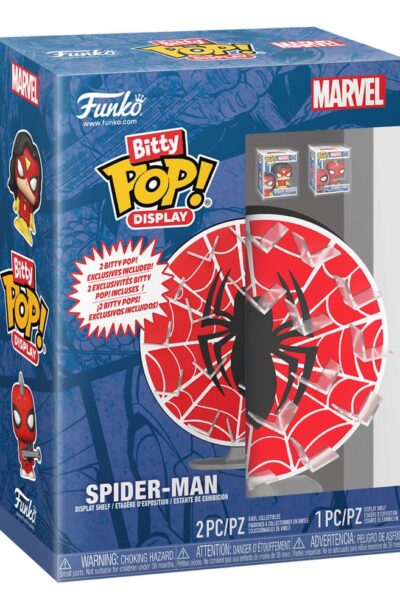 Funko: Marvel Bitty POP! Display mit 2 Vinyl Figuren Spider-Man Web