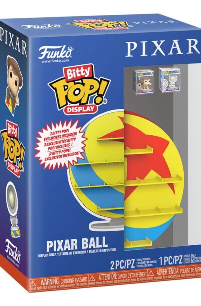 Funko: Pixar Bitty POP! Display mit 2 Vinyl Figuren Pixar Ball