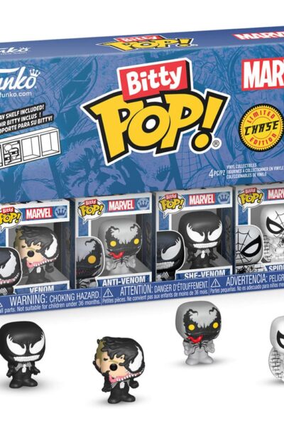 Funko: Spider-Man Bitty POP! Vinyl Figuren 4er-Pack Series 3 2 cm
