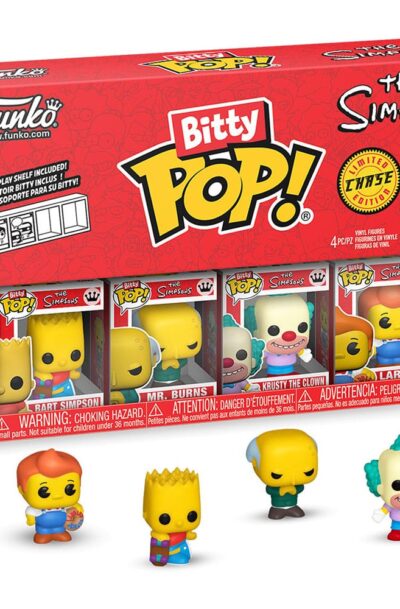 Funko: Die Simpsons Bitty POP! Vinyl Figuren 4er-Pack Series 1 2 cm