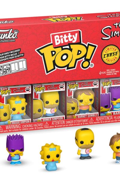 Funko: Die Simpsons Bitty POP! Vinyl Figuren 4er-Pack Series 3 2 cm