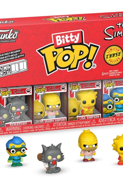 Funko: Die Simpsons Bitty POP! Vinyl Figuren 4er-Pack Series 4 2 cm