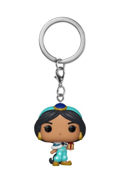 Funko: Disney Princess POP! Vinyl Schlüsselanhänger 4 cm Holiday Jasmine Display (12)