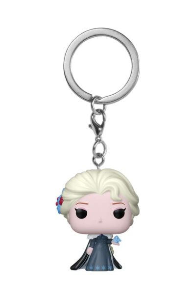 Funko: Disney Princess POP! Vinyl Schlüsselanhänger 4 cm Holiday Elsa Display (12)