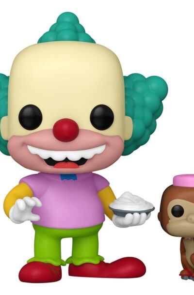 Funko: Simpsons POP&Buddy TV Vinyl Figur Krusty&Tenny 9 cm