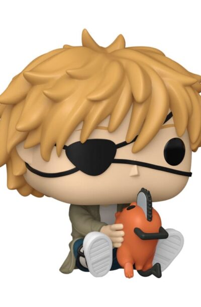 Funko: Chainsaw Man POP! Games Vinyl Figur Denji & Pochita 9 cm
