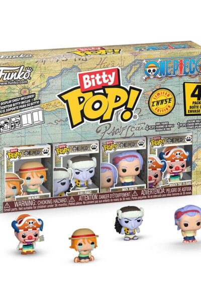 Funko: One Piece Bitty POP! Vinyl Figuren 4er-Pack Nami 2,5 cm