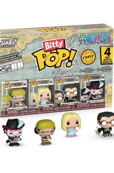 Funko: One Piece Bitty POP! Vinyl Figuren 4er-Pack Usopp 2,5 cm