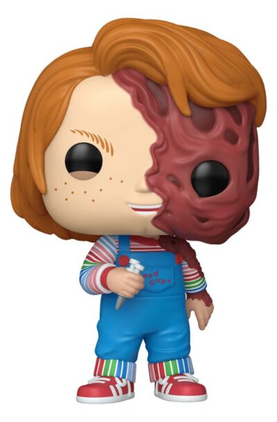 Funko: Chucky POP! Television Vinyl Figur Chucky (Melted Face) 9 cm