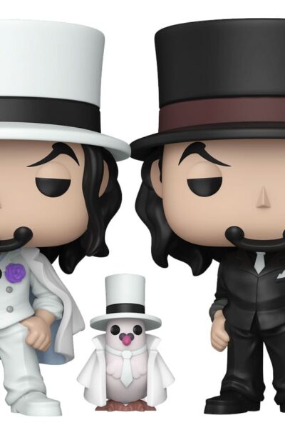 Funko: *heo Exclusive Edition* One Piece POP!&Buddy Animation Vinyl Figuren Rob Lucci with Hattori w/Chase 10 cm Sortiment (6)
